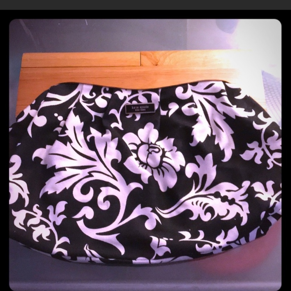 wooden handle clutch
